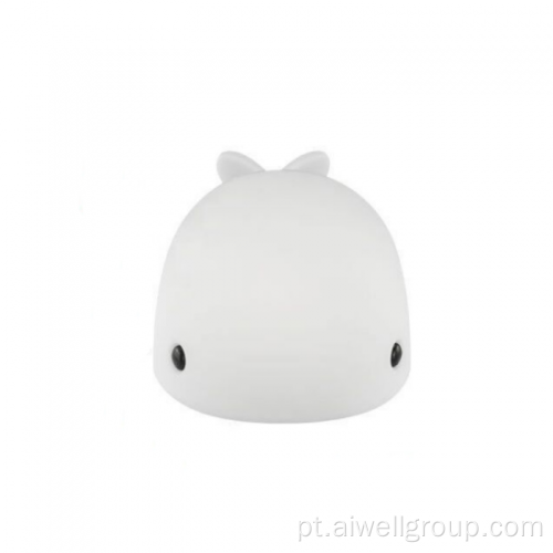 New Design Dolphin Silicone Light com recarga USB